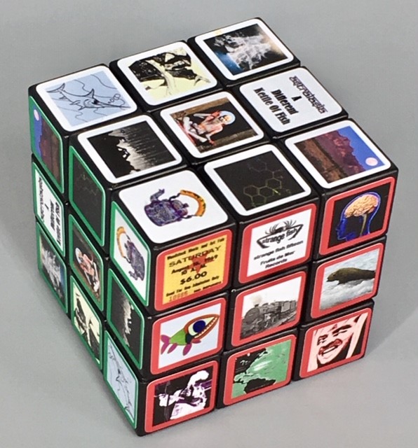 Astralasia - a different kettle of fish rubiks cube
